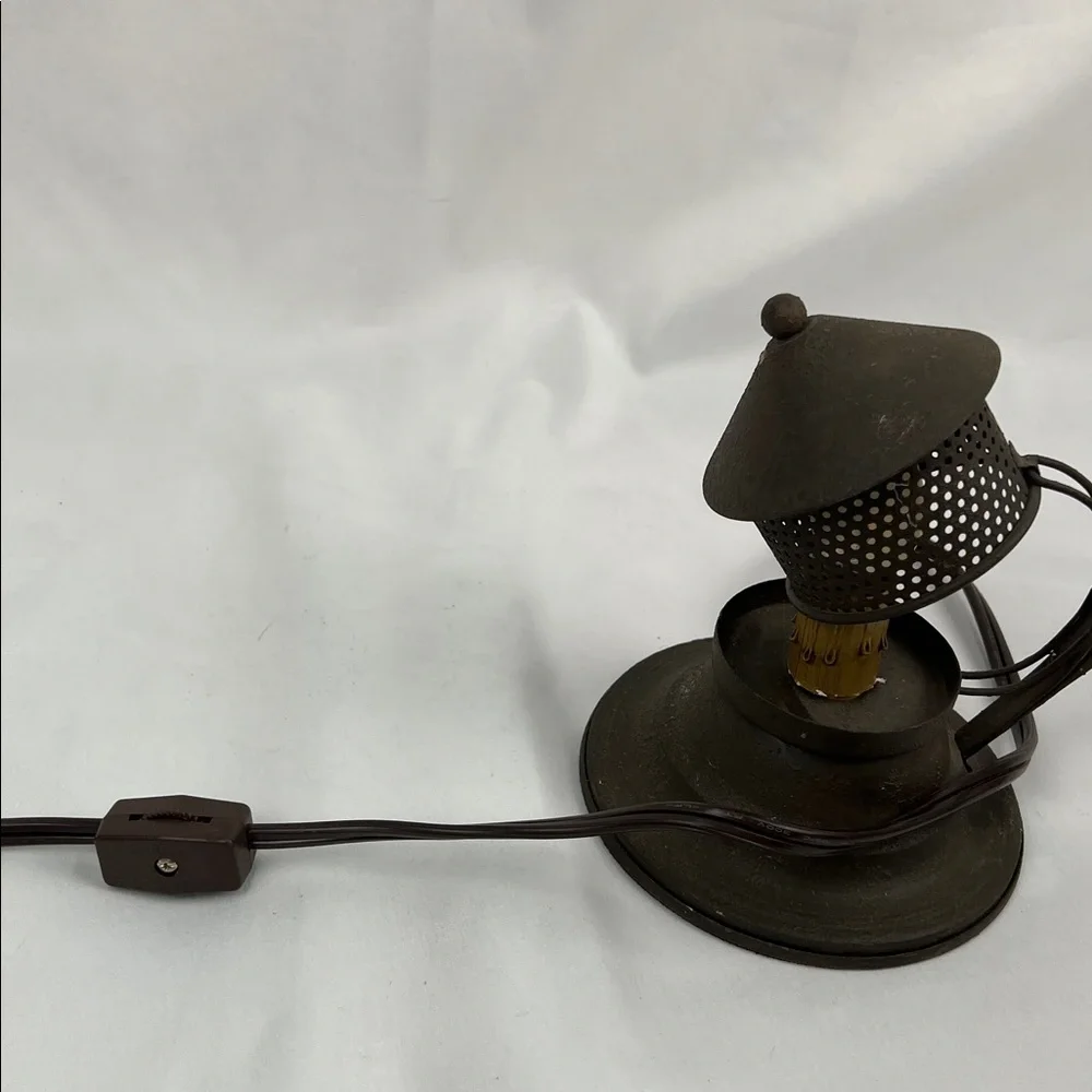 Light - Accent Lantern - Switch for On/Off - Brown - Rustic - Night Light